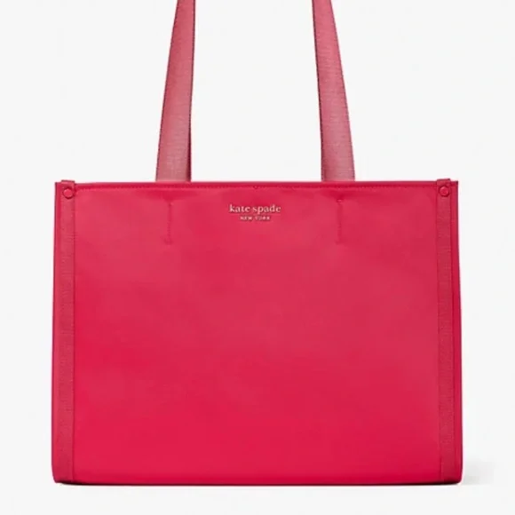 **Lonah** Kate Spade Vermilion the little better sam nylon medium tote - Picture 13 of 16
